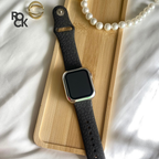 Rubber Leopard carved Apple Watch Strap