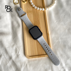 Rubber Leopard carved Apple Watch Strap