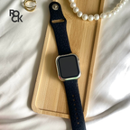 Rubber Leopard carved Apple Watch Strap