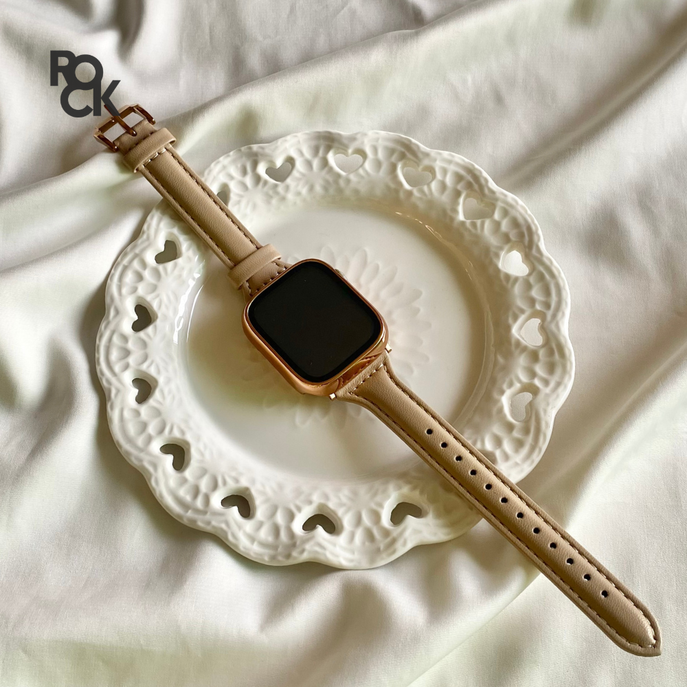 Leather Slim Apple Watch Strap