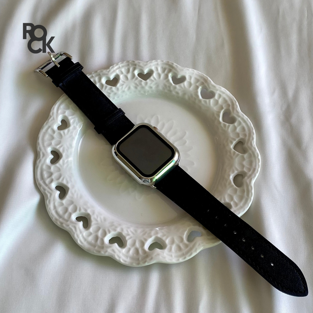 Leather Herm Apple Watch Strap