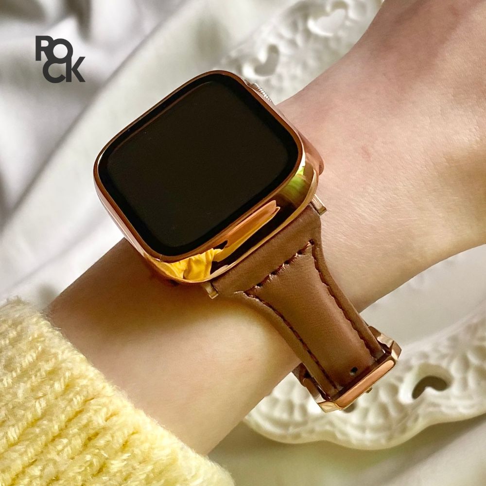 Leather Slim Apple Watch Strap