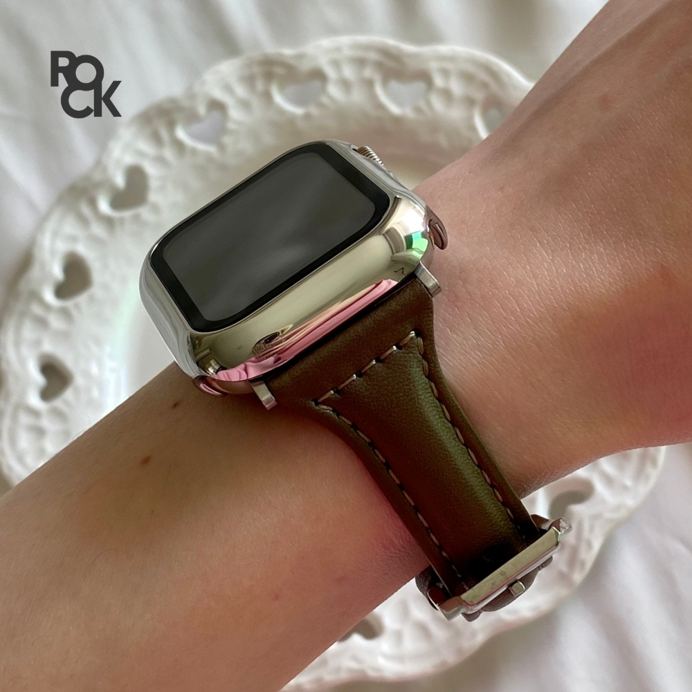 Leather Slim Apple Watch Strap