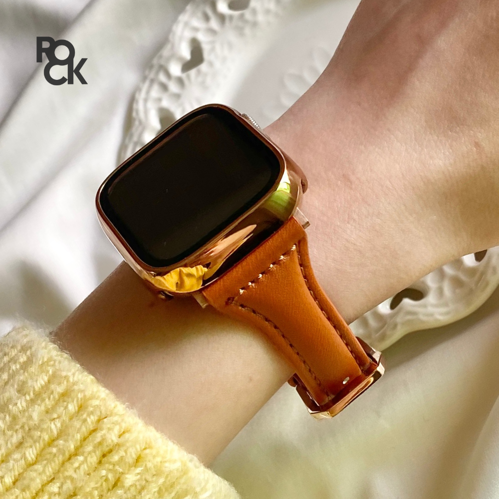 Leather Slim Apple Watch Strap