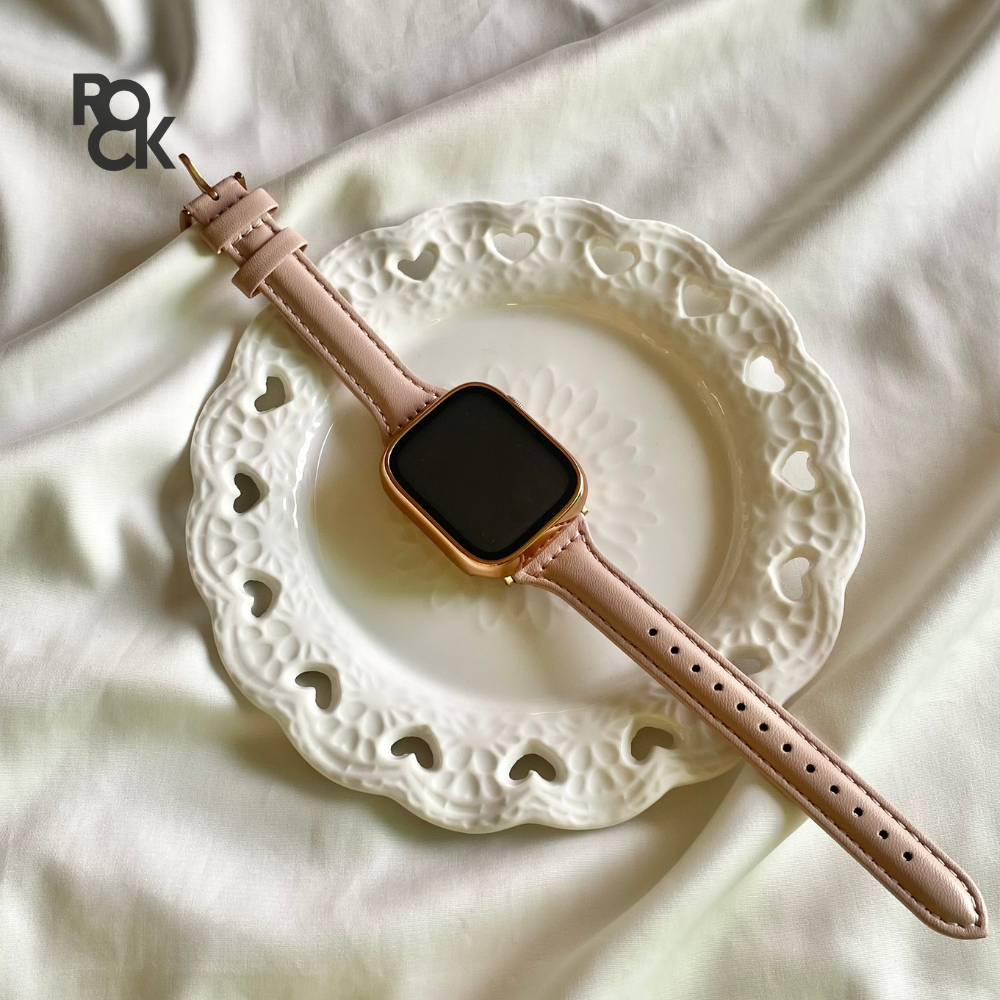 Leather Slim Apple Watch Strap