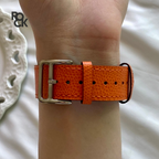 Leather Herm Apple Watch Strap