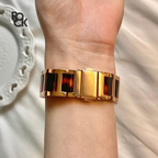 Stainless Steel Resin Apple Watch Strap