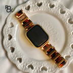 Stainless Steel Resin Apple Watch Strap