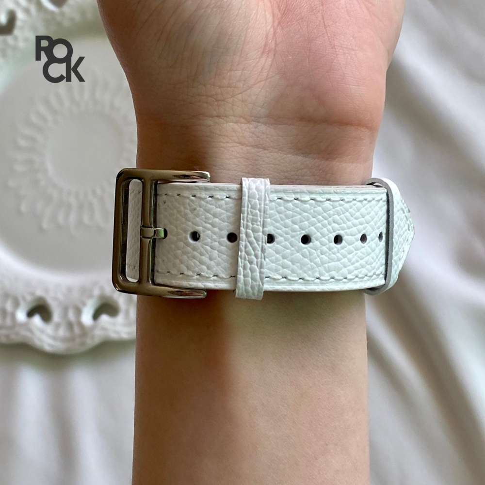 Leather Herm Apple Watch Strap