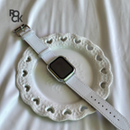 Leather Herm Apple Watch Strap