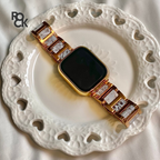 Stainless Steel Resin Apple Watch Strap