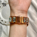 Stainless Steel Resin Apple Watch Strap