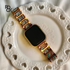 Stainless Steel Resin Apple Watch Strap