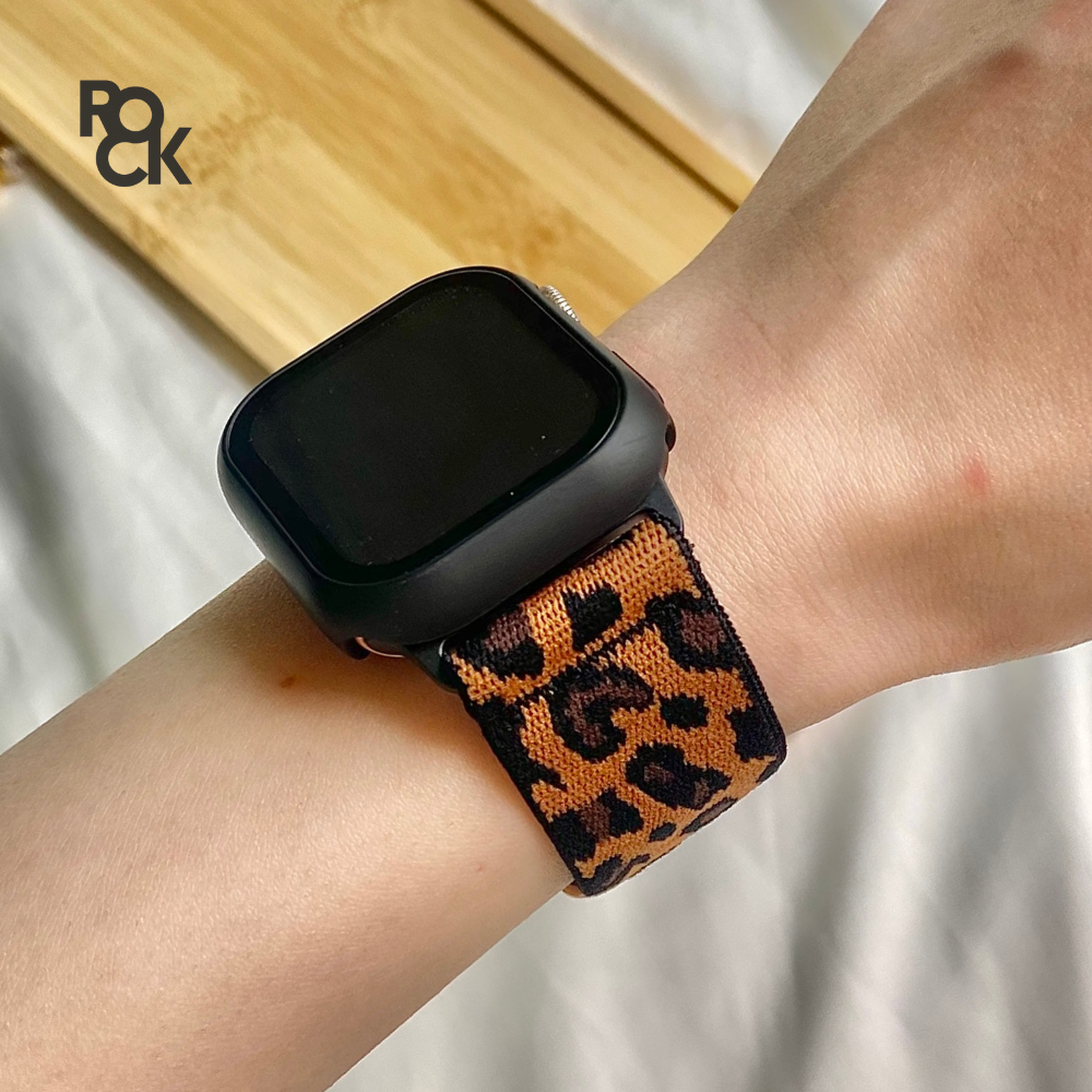 Fabric Tiger  Apple Watch Strap