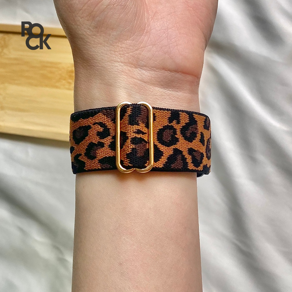 Fabric Tiger  Apple Watch Strap