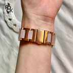 Stainless Steel Resin Apple Watch Strap