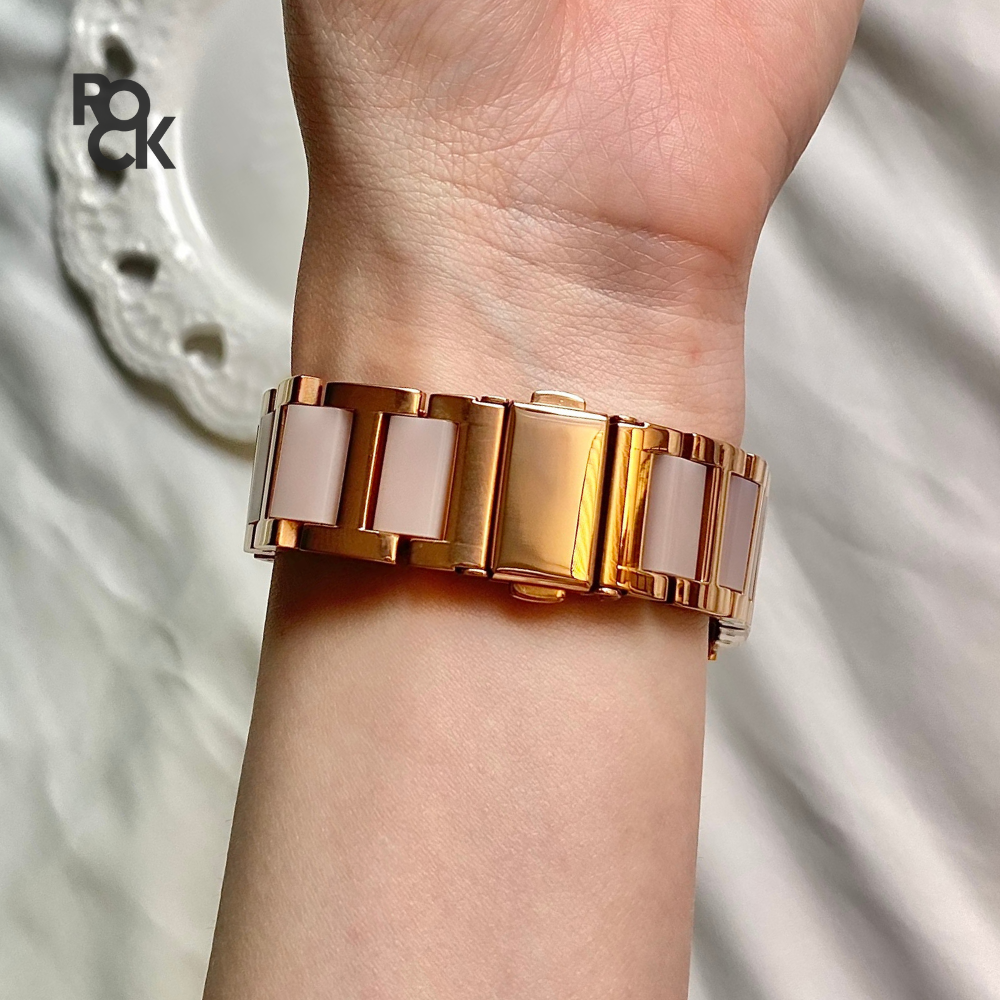 Stainless Steel Resin Apple Watch Strap