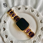 Stainless Steel Resin Apple Watch Strap
